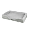 i.Pet Pet Bed Dog Calming Soft Cushion Egg Crate Large Sofa Removable Washable - Harrogates
