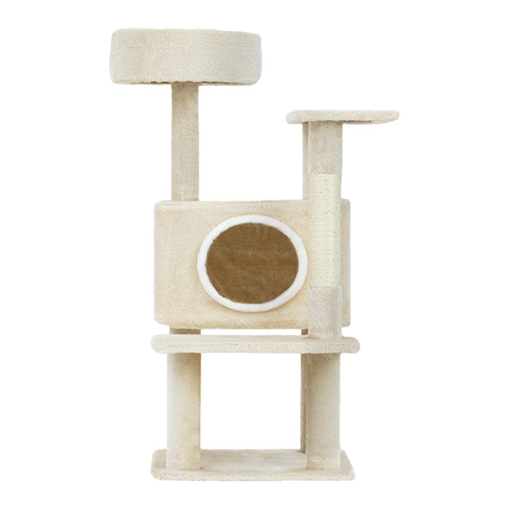 i.Pet Cat Tree 90cm Scratching Post Tower Scratcher Wood Condo House Bed Trees - Harrogates
