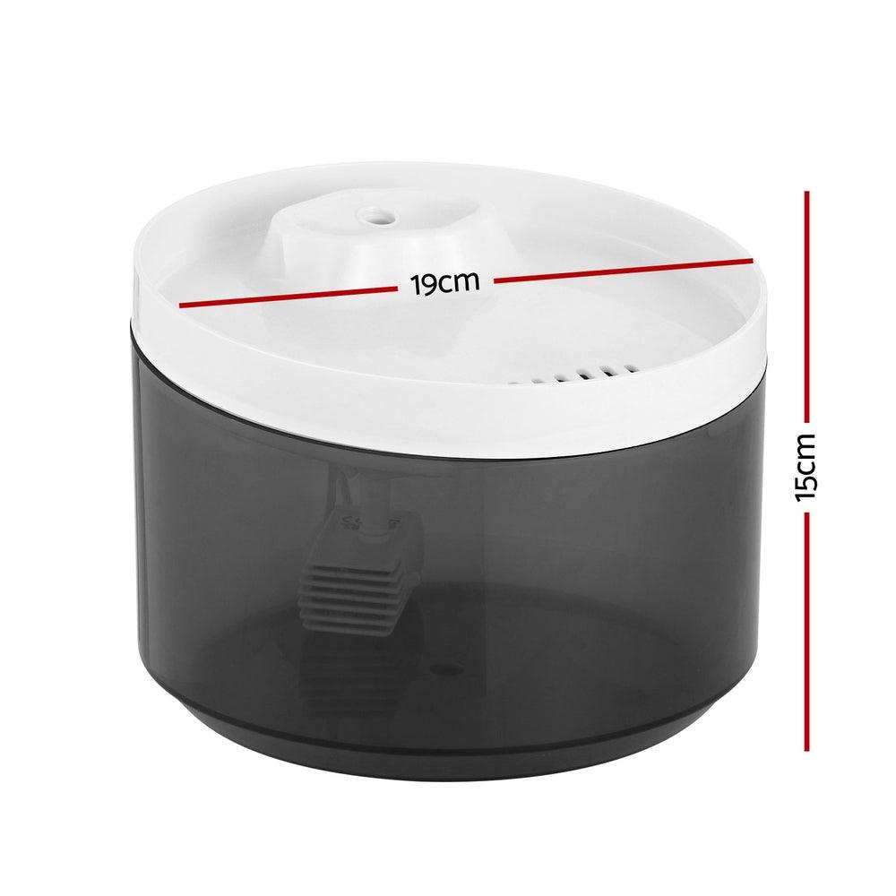 i.Pet Pet Water Fountain Feeder Dispenser Filter Dog Cat Drinking Automatic 2.2L - Harrogates