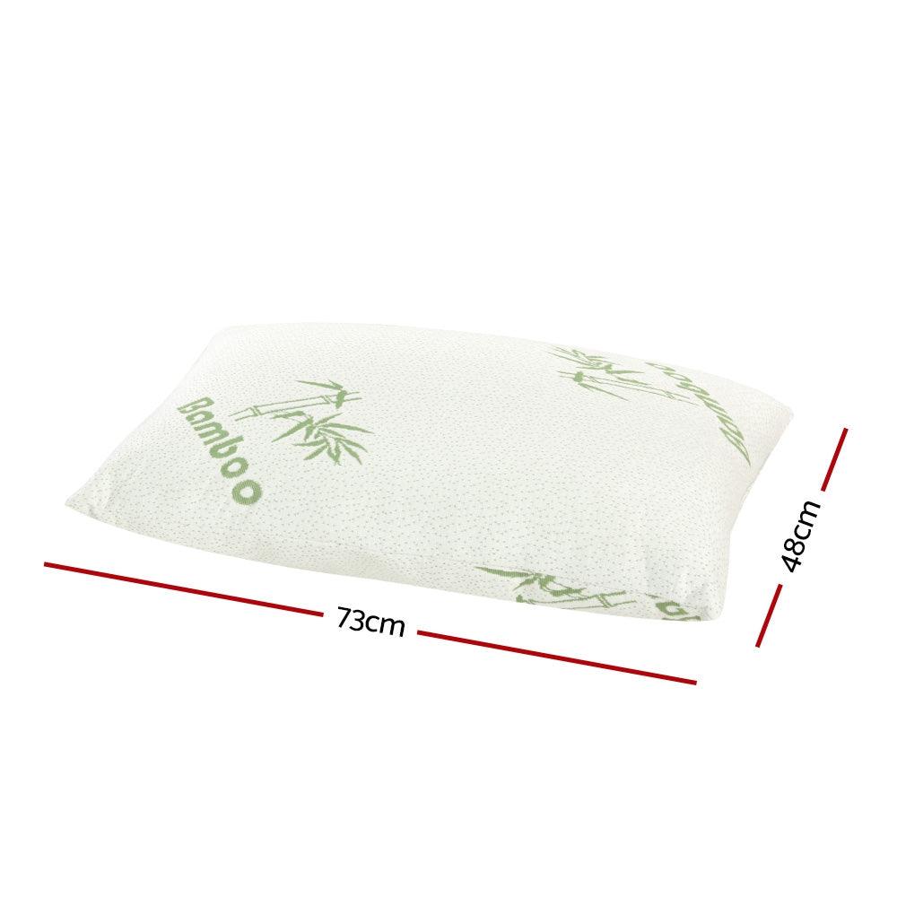 Giselle Bedding 4 Pack Bamboo Pillow Family Hotel - Harrogates