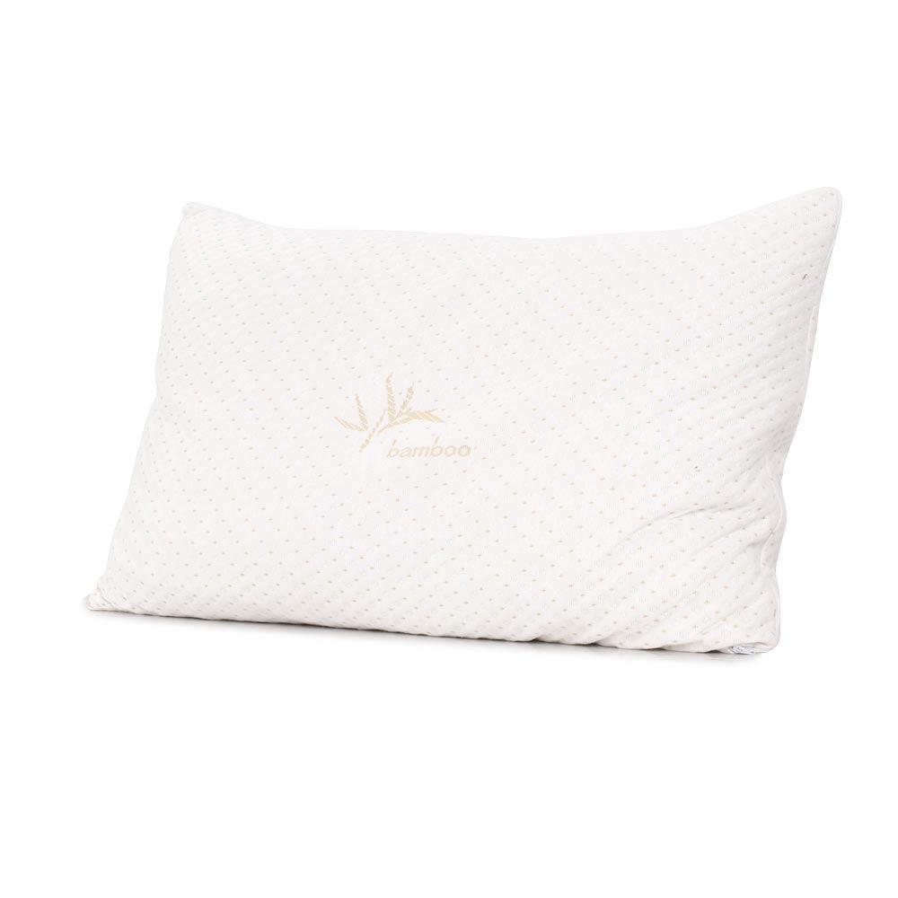 Giselle Bedding Memory Foam Pillow Bamboo Cover Twin Pack - Harrogates