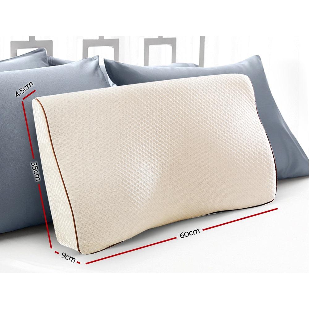 Giselle Bedding Memory Foam Contour Pillow - Harrogates