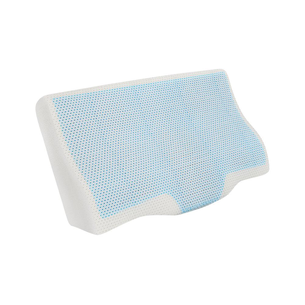 Giselle Bedding Memory Foam Contour Pillow Cool Gel Bamboo Cover - Harrogates