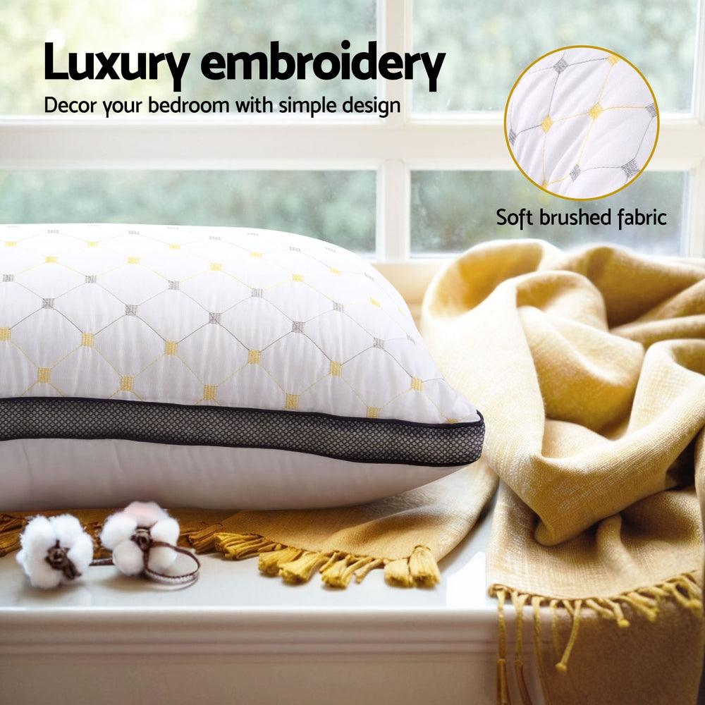 Giselle Bedding Pillows Microfibre Pillow - Harrogates
