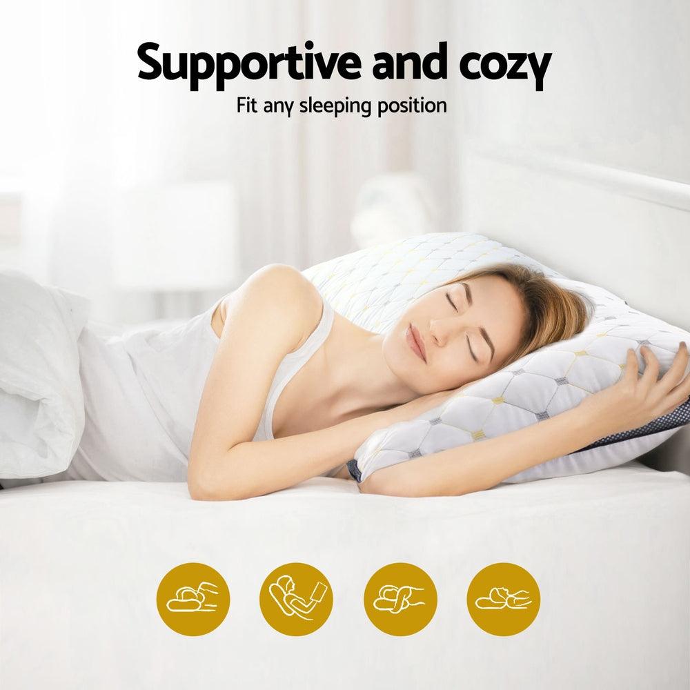 Giselle Bedding Pillows Microfibre Pillow - Harrogates