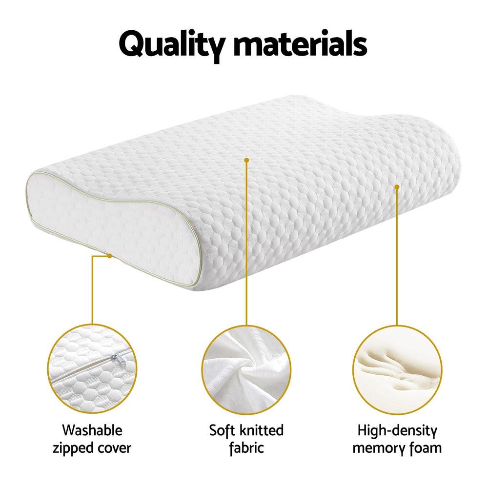 Giselle Memory Foam Pillow Contour Neck - Harrogates