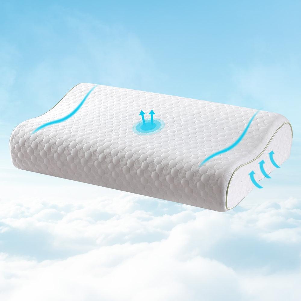 Giselle Memory Foam Pillow Contour Neck - Harrogates