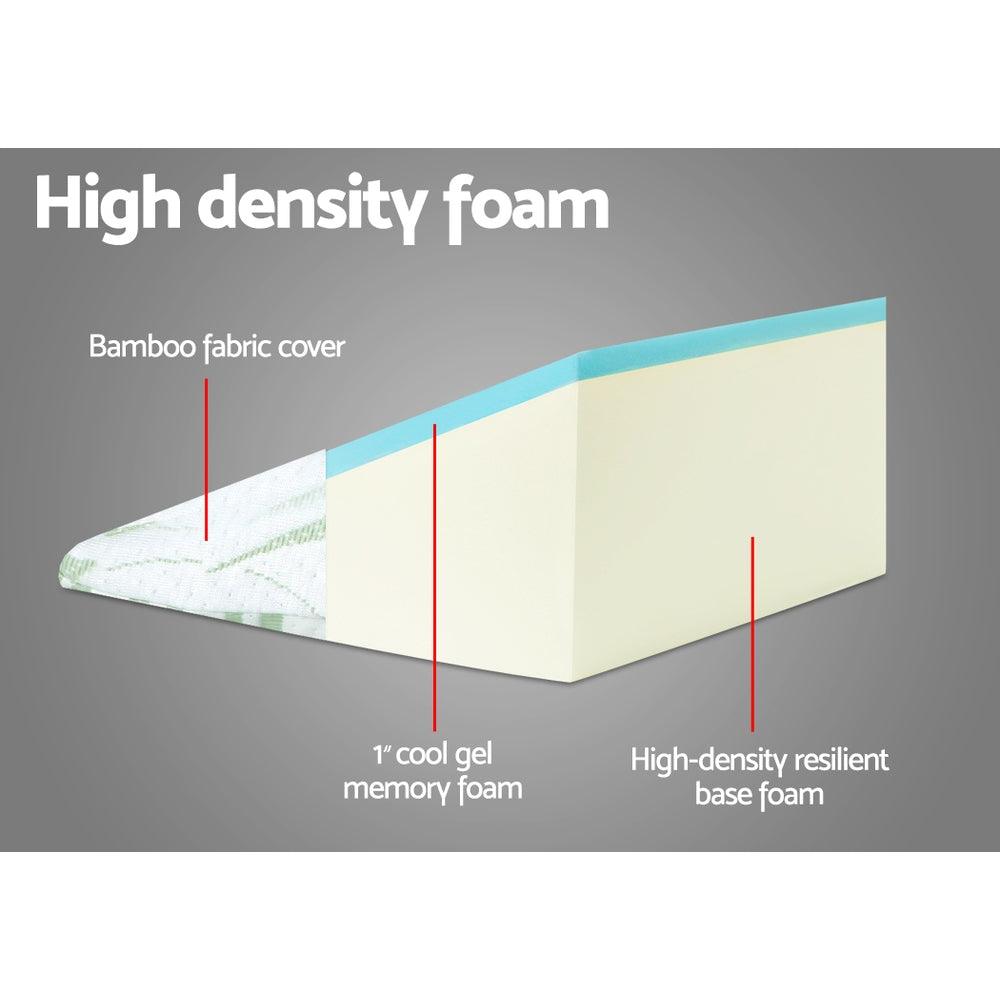 Giselle Bedding Wedge Pillow Bamboo Cover Twin Pack - Harrogates
