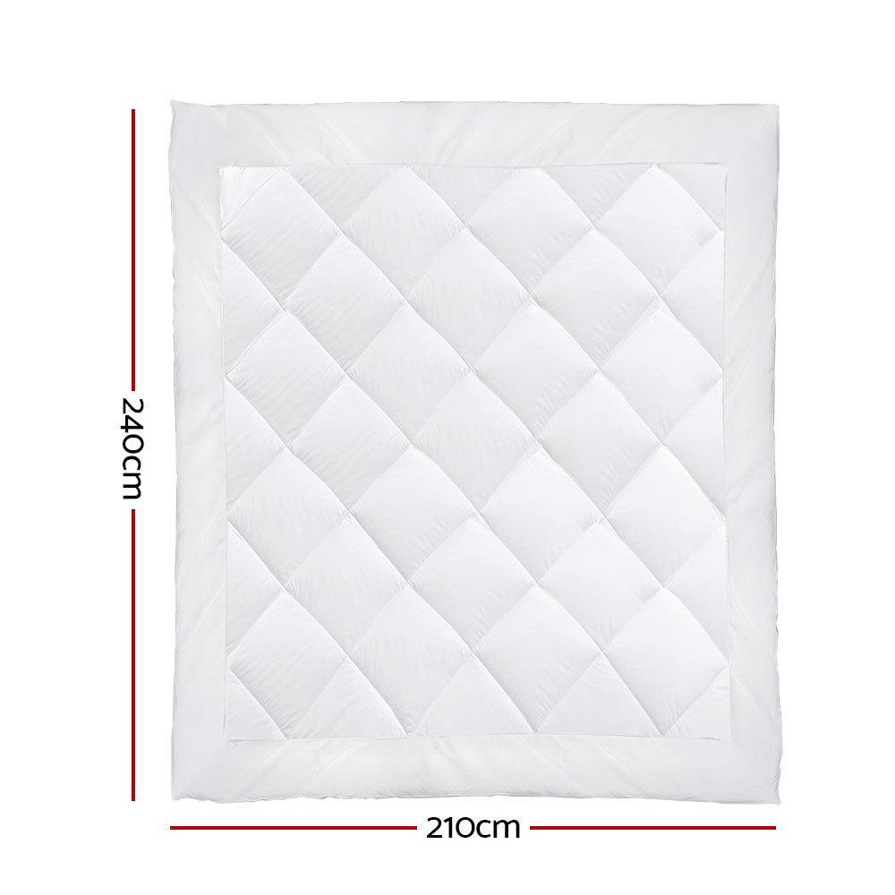 Giselle Bedding 400GSM Microfibre Bamboo Quilt King - Harrogates