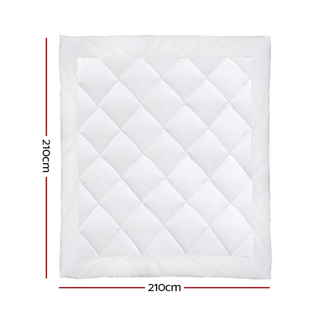 Giselle Bedding 400GSM Microfibre Bamboo Quilt Queen - Harrogates