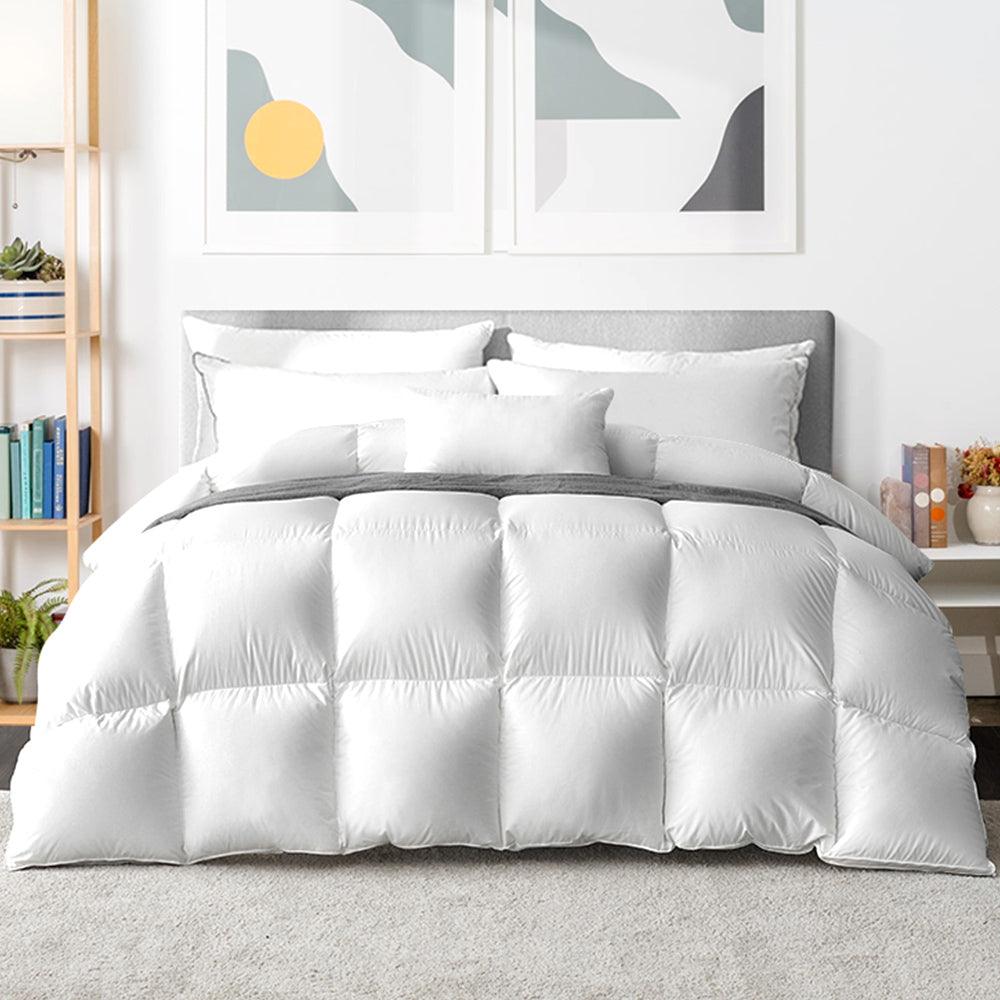 Giselle Bedding 800GSM Goose Down Feather Quilt Queen - Harrogates