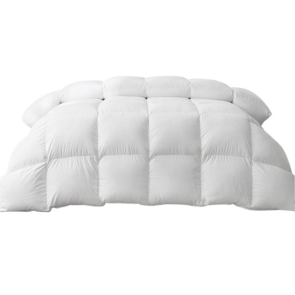Giselle Bedding 500GSM Goose Down Feather Quilt Super King - Harrogates