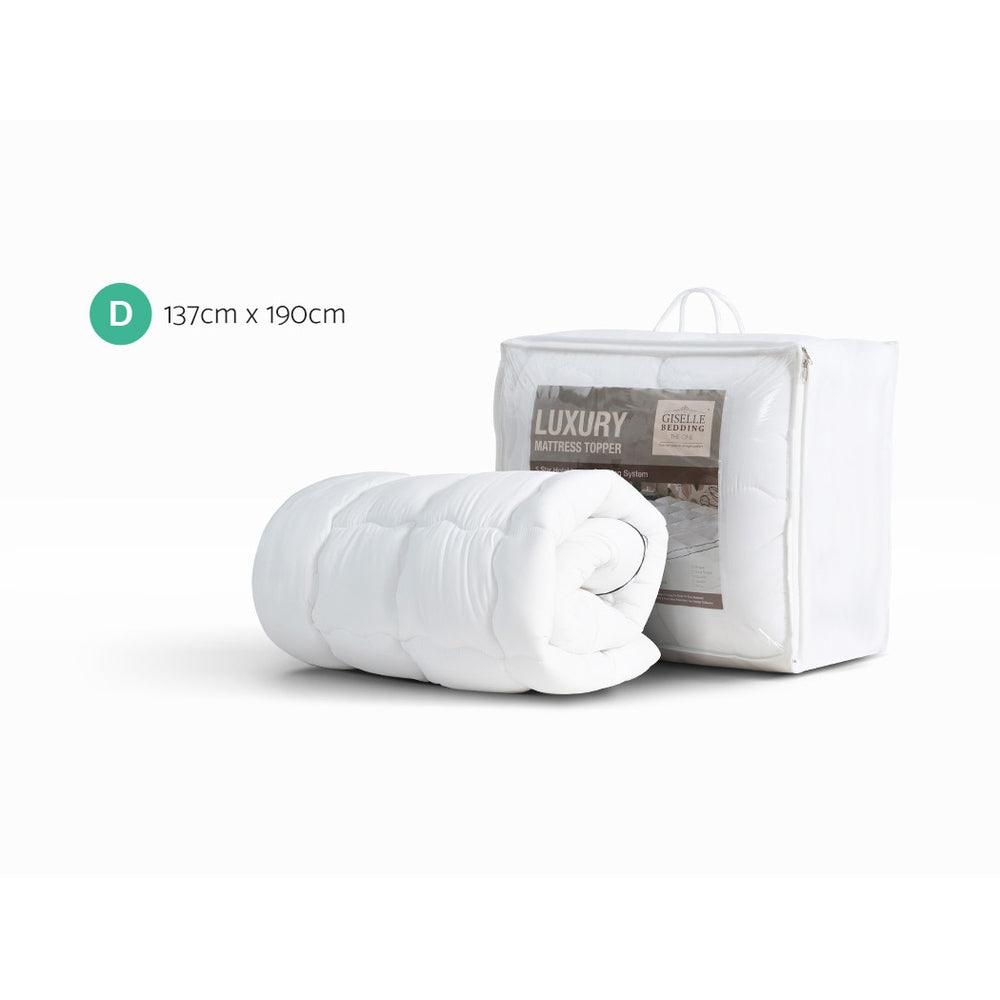 Giselle Bedding Mattress Topper Pillowtop - Double - Harrogates
