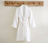 Chalet Quick Dry Terry Cotton White Large/ Xtra Large Bath Robes by Renee Taylor - Harrogates