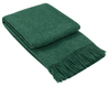 Brighton Throw - 100% NZ Wool - Emerald - Harrogates