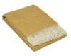 Hampton Throw - Merino Wool Blend - Ochre - Harrogates