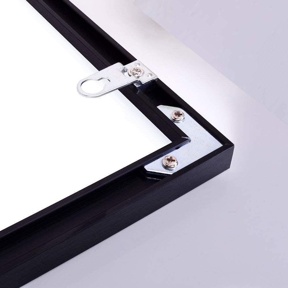 Full-Length Long-Standing Mirror (106 x 35 cm, Black)