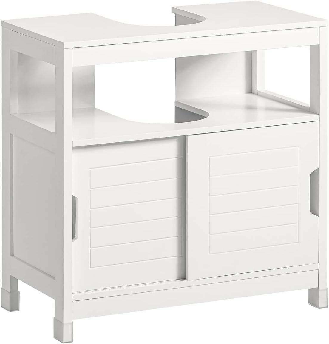 Vanity Unit Bathroom Furniture, White - Harrogates