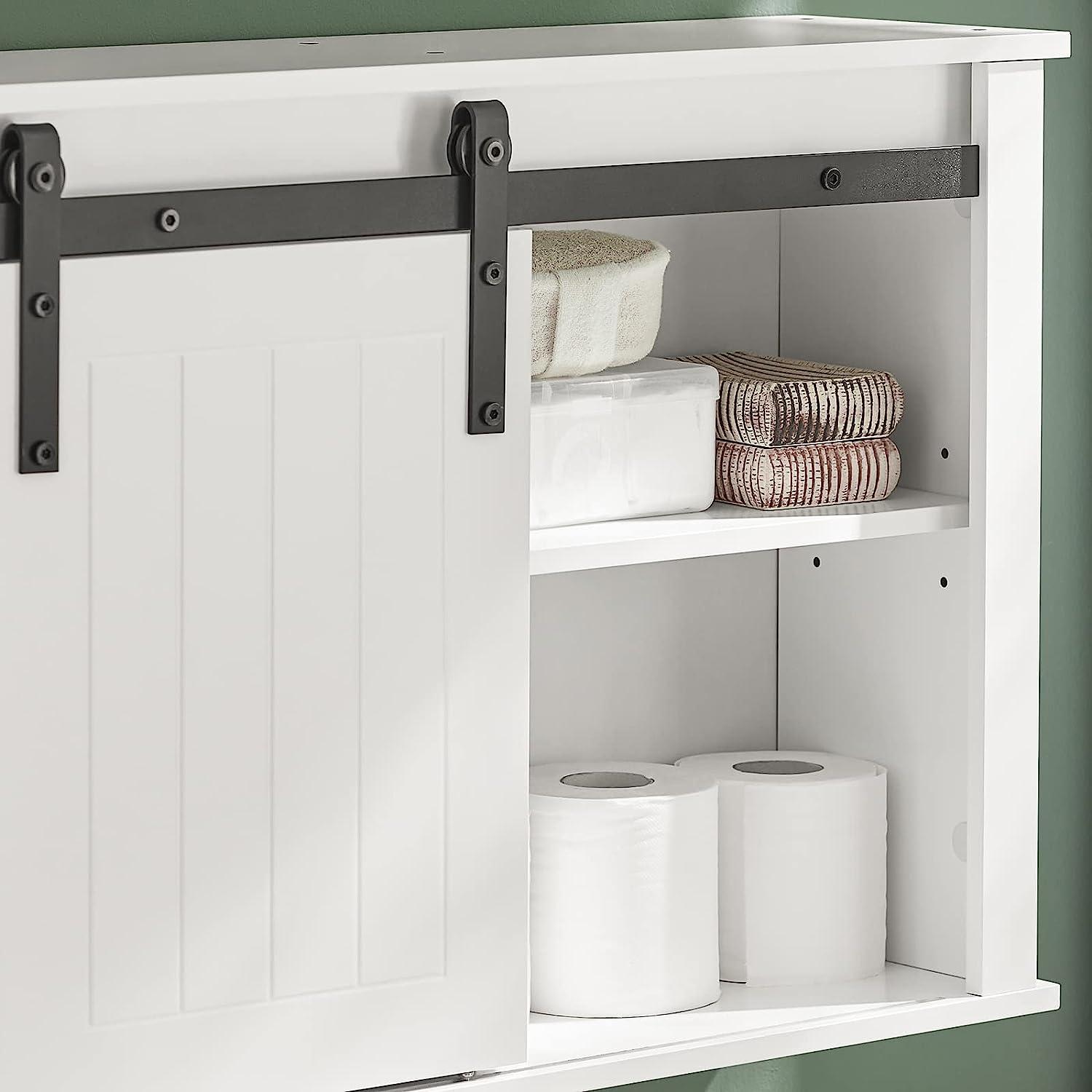 Bathroom Wall Cabinet Storage Cupboard - Harrogates