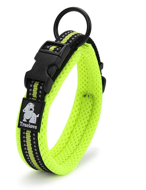 Heavy Duty Reflective Collar Neon Yellow M - Harrogates