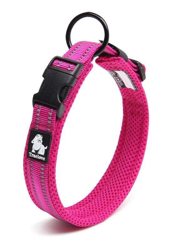 Heavy Duty Reflective Collar Pink S - Harrogates