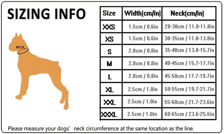 Heavy Duty Reflective Collar Brown XL - Harrogates