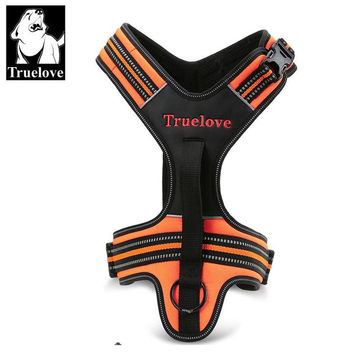 Reflective Heavy Duty Harness Orange M - Harrogates