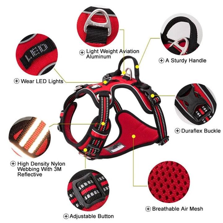 No Pull Harness Brown S - Harrogates