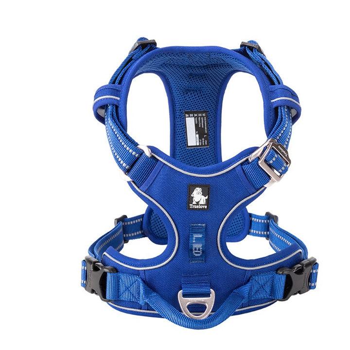 No Pull Harness Royal Blue L - Harrogates