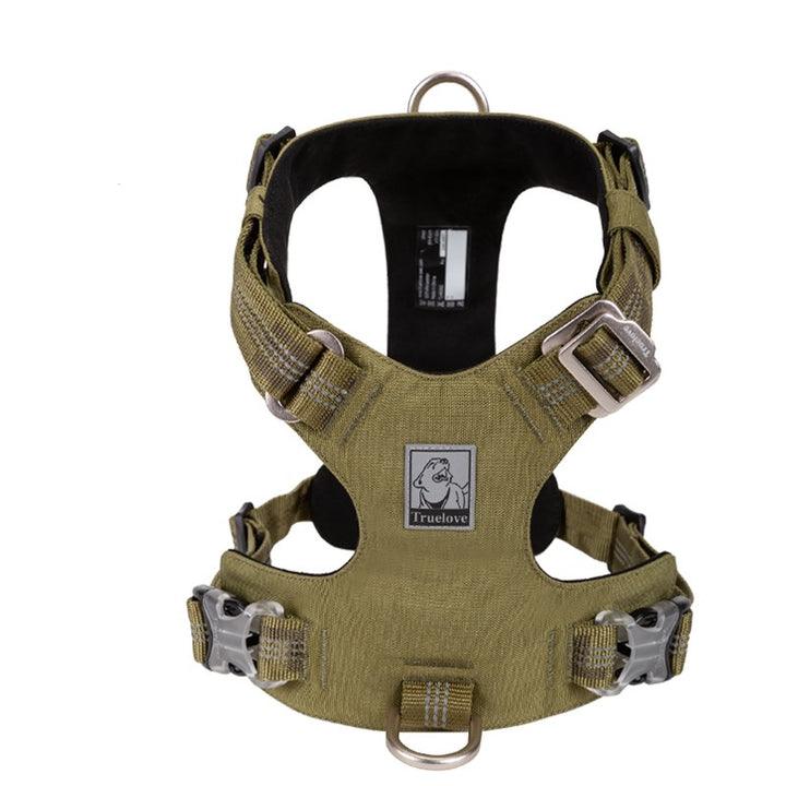 Lightweight 3M reflective Harness Army Green XS - Harrogates
