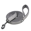 Reflective Pet Leash 2 meters Grey L - Harrogates