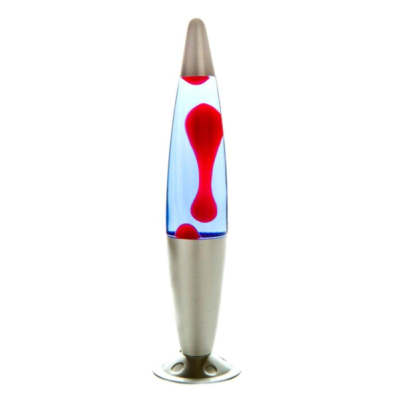 Silver/Red/Blue Peace Motion Lamp - Harrogates