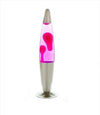 Silver/Pink/Pink Peace Motion Lamp - Harrogates