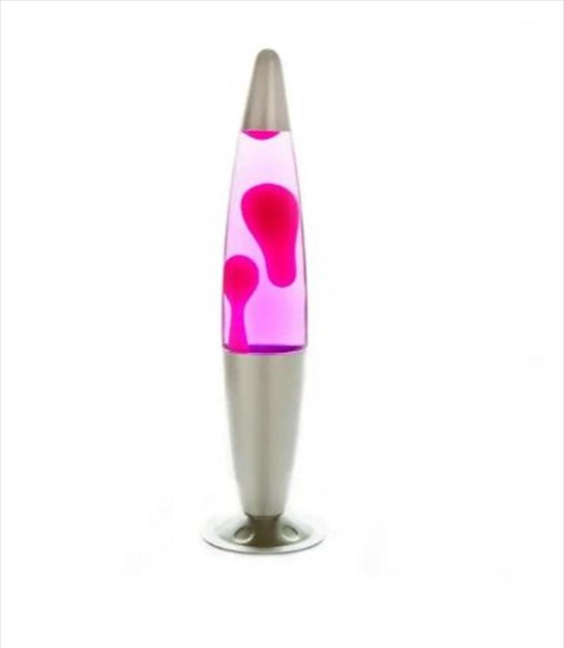 Silver/Pink/Pink Peace Motion Lamp - Harrogates