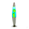 Silver/Yellow/Blue Peace Motion Lamp - Harrogates