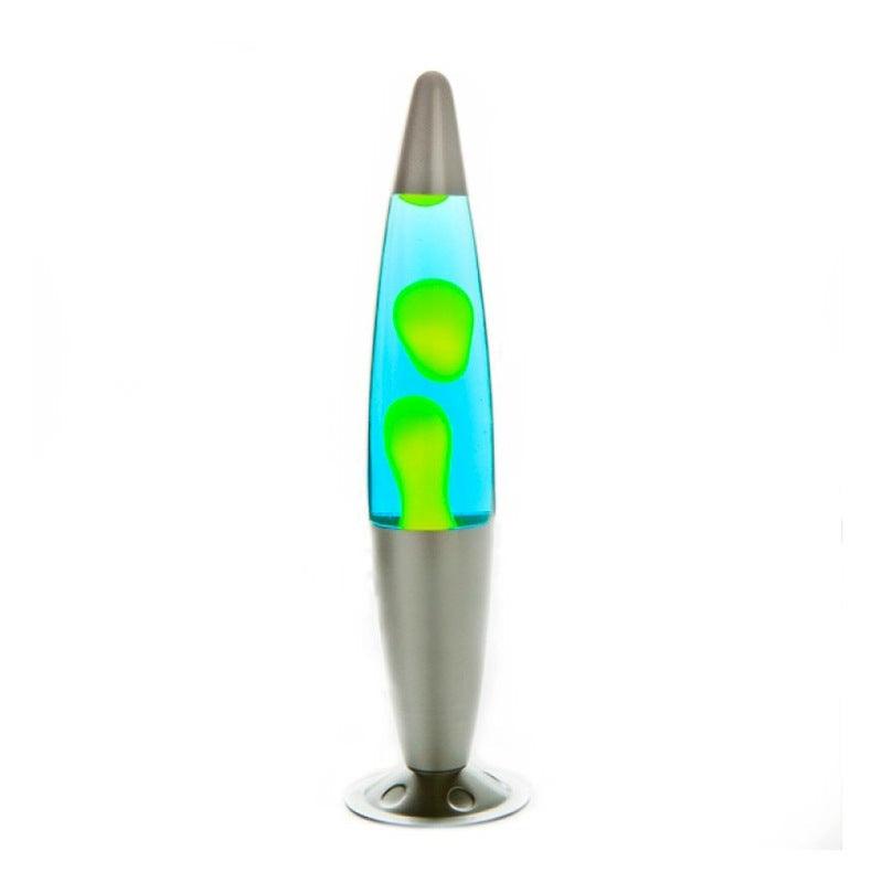 Silver/Yellow/Blue Peace Motion Lamp - Harrogates