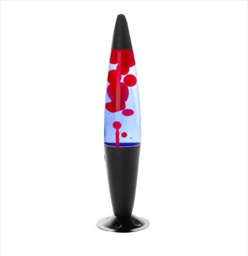 Black/Red/Blue Peace Motion Lamp - Harrogates