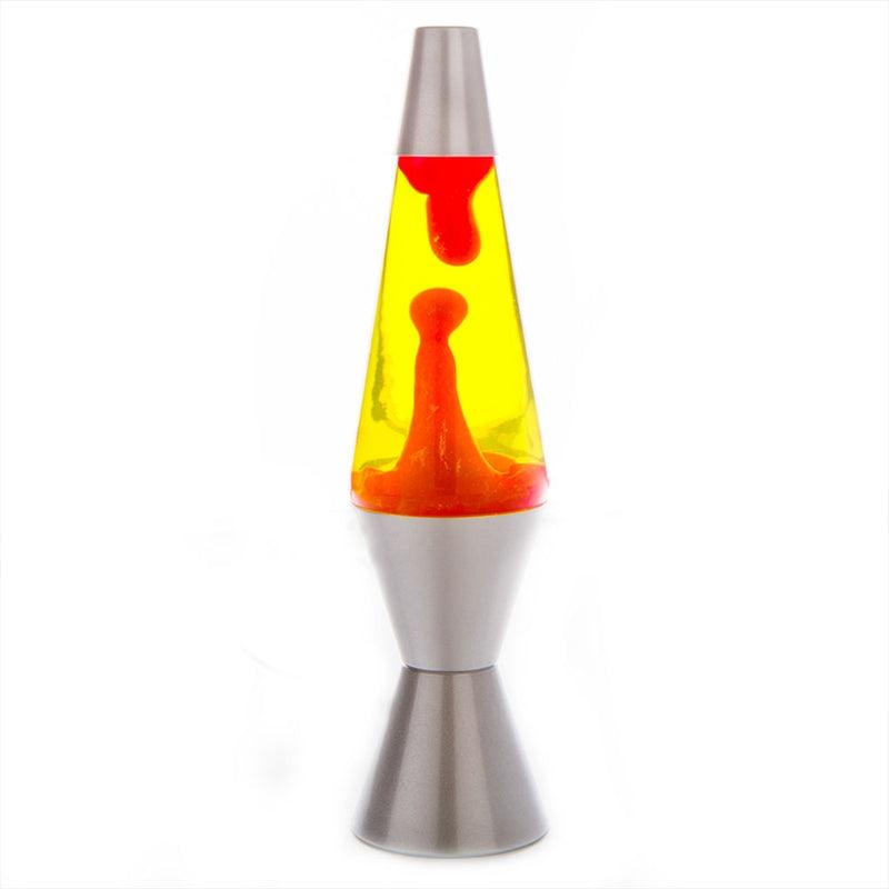 Silver/Red/Yellow Diamond Motion Lamp - Harrogates