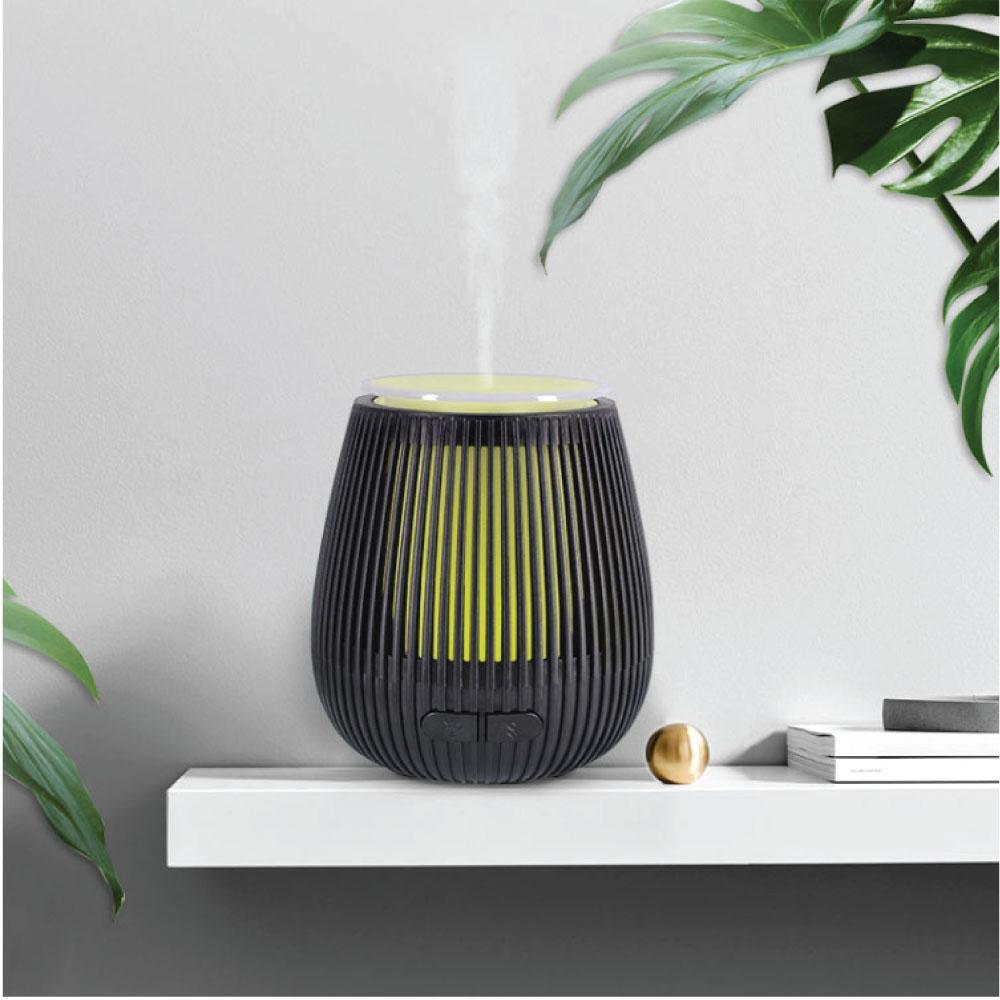 Essential Oil Aroma Diffuser USB - 100ml Black Portable Ultrasonic Car Humidifier - Harrogates