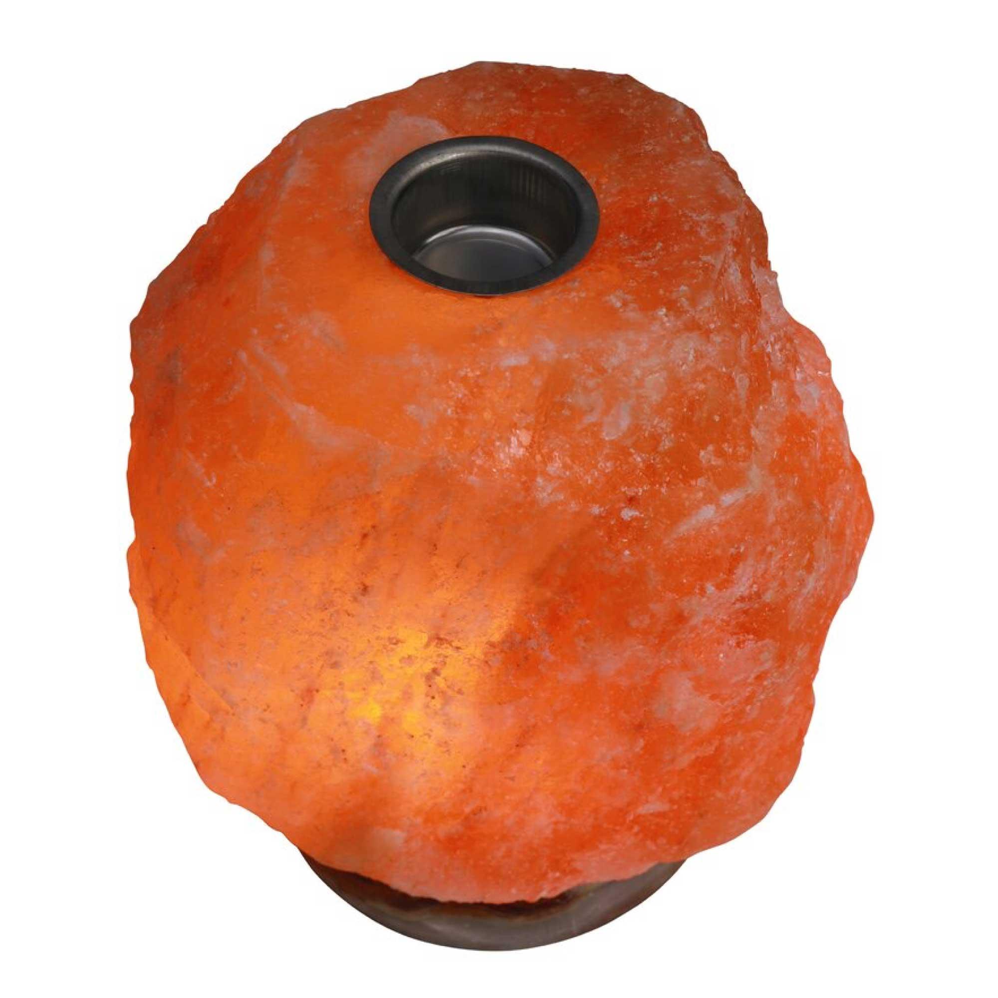 12V 12W 3-5kg Himalayan Pink Salt Diffuser Essential Oil Lamp Aromatherapy On/Off - Harrogates
