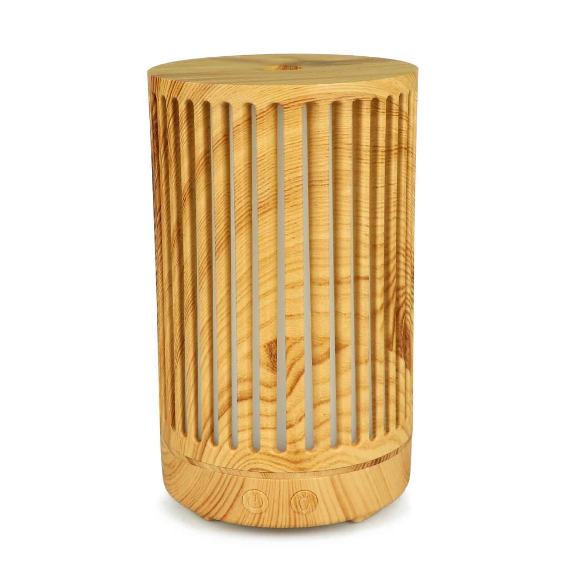Essential Oil Aroma Diffuser - 200ml Remote Cylinder Aromatherapy Air Humidifier - Harrogates