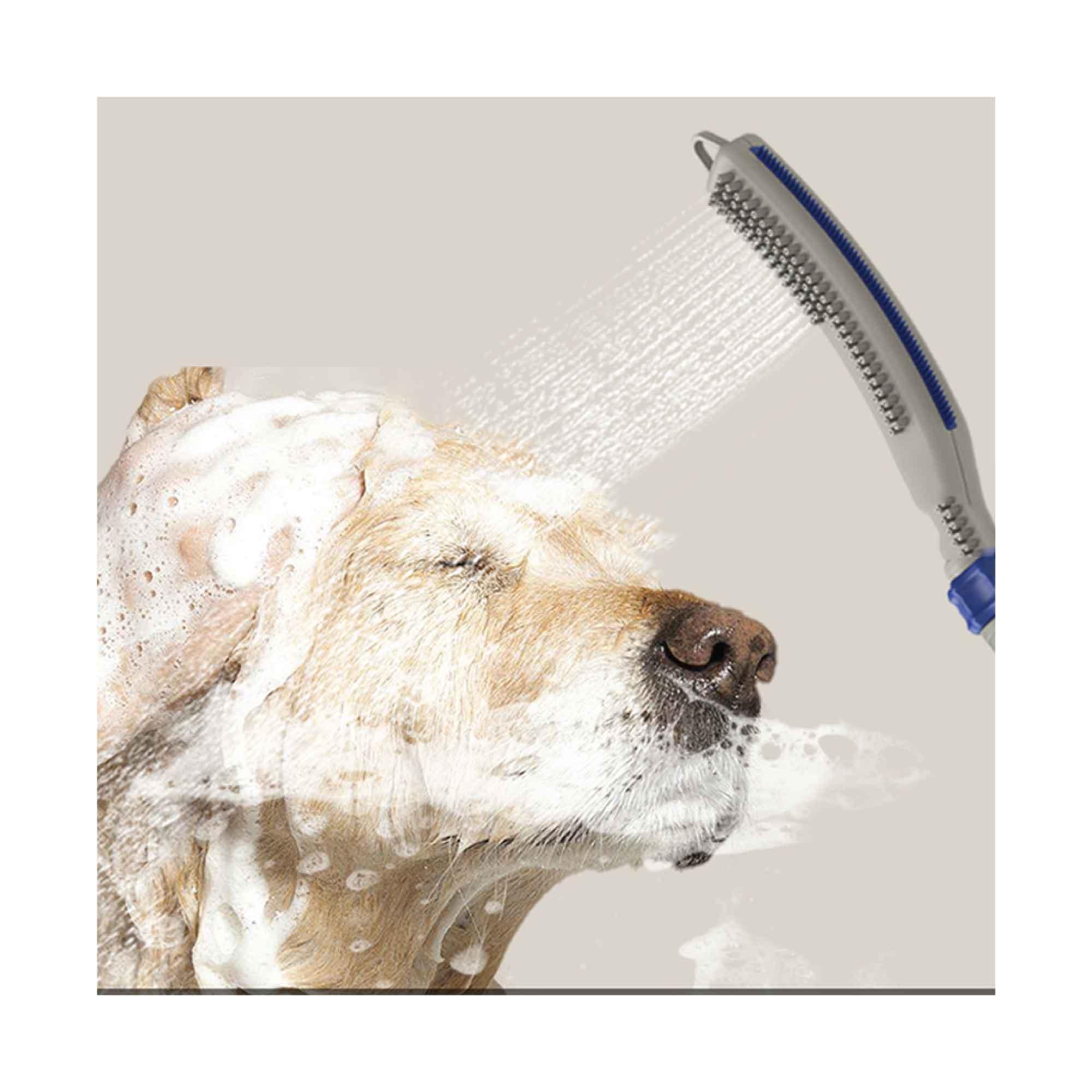 Pet Shower Magic Washer 2 in 1 Attachment Hose Head With Comb Dog Cat Wash Bath - Harrogates