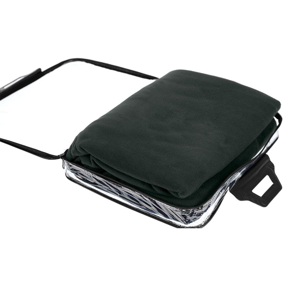 Laura Hill Heated Electric Car Blanket 150x110cm 12v - Black - Harrogates