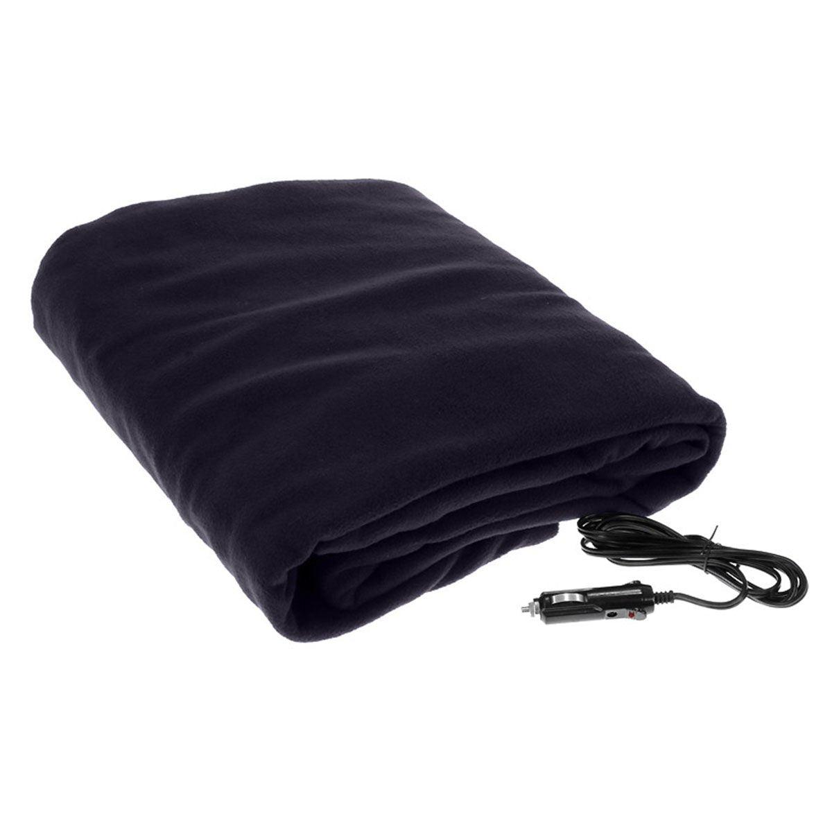 Laura Hill Heated Electric Car Blanket 150x110cm 12v - Blue - Harrogates