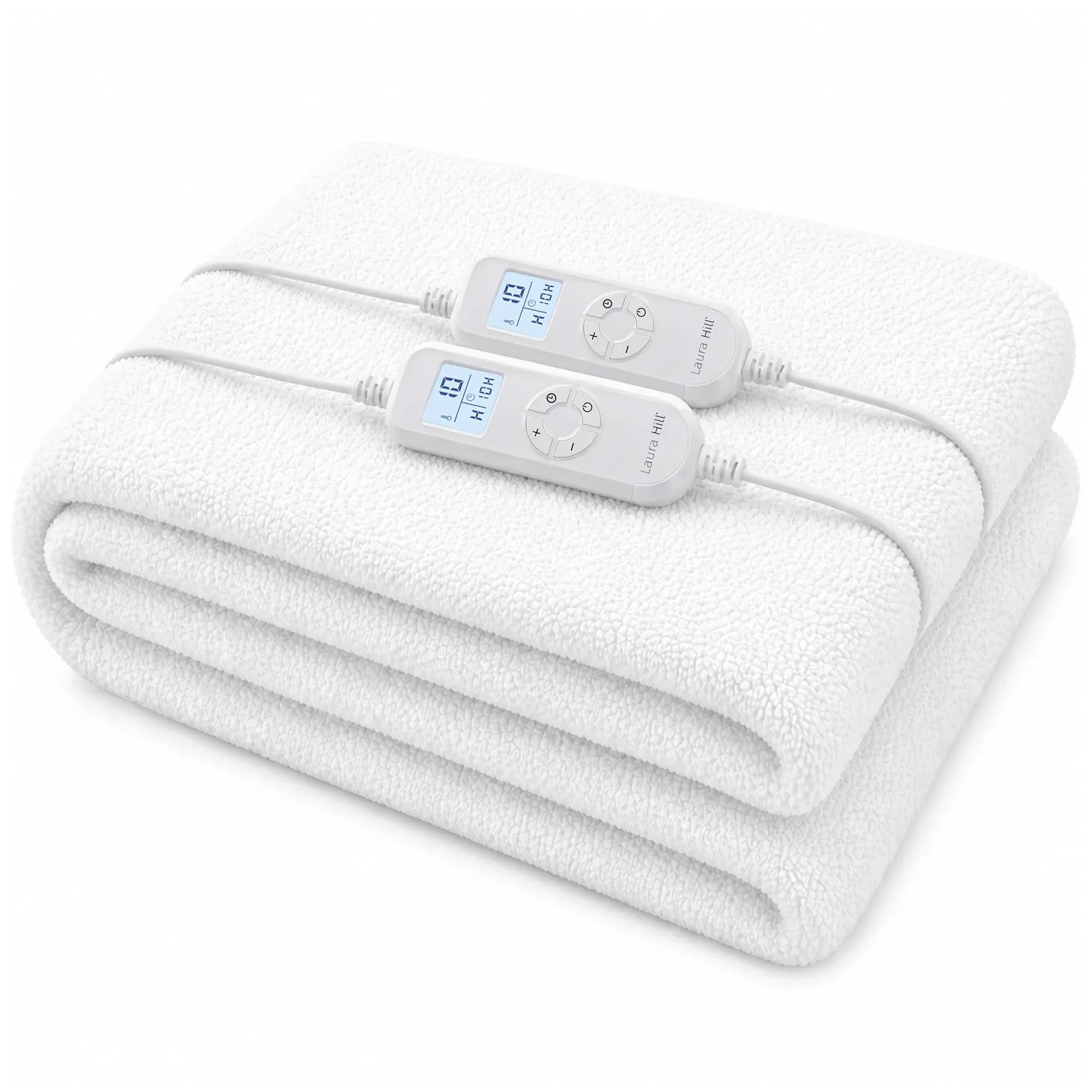 Laura Hill Electric Blanket Heated Fitted King Size Bed Safety 9 Heat Levels