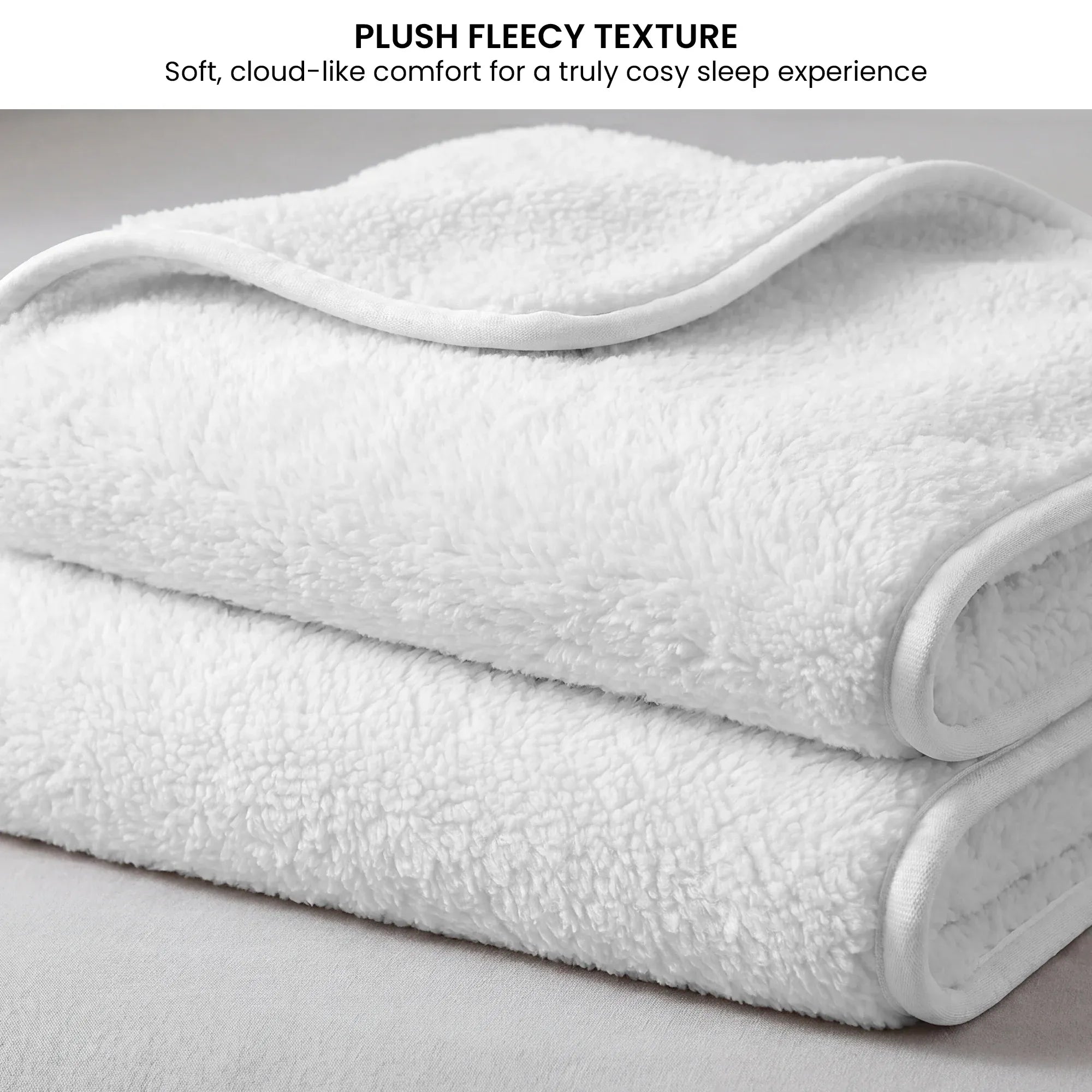 Laura Hill Electric Blanket Heated Fitted King Size Bed Safety 9 Heat Levels