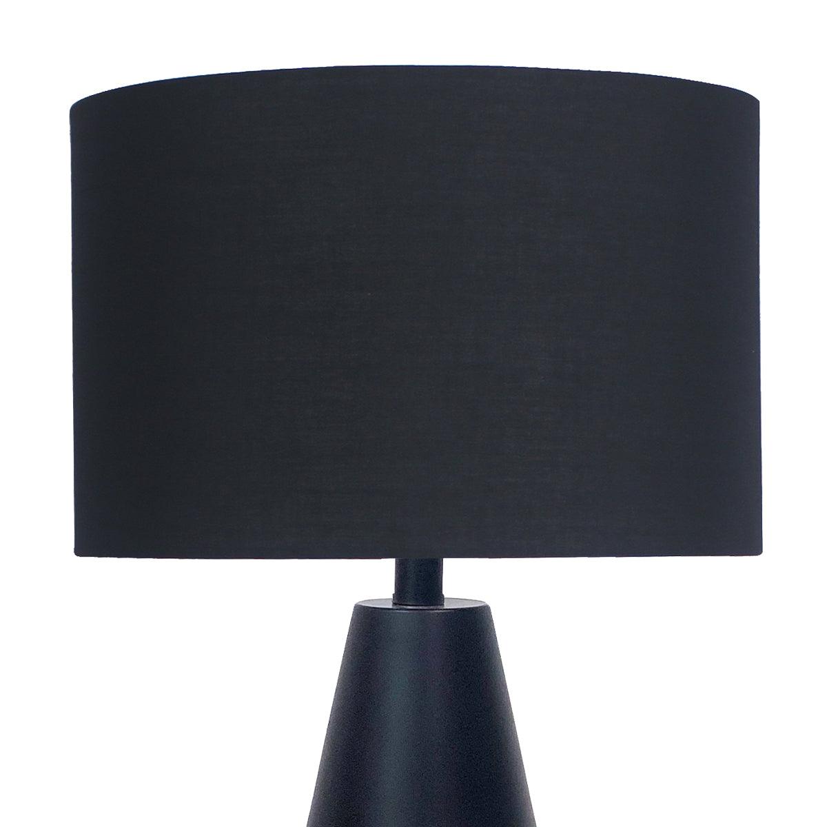 Sarantino Metal Table Lamp in Black and Gold - Harrogates