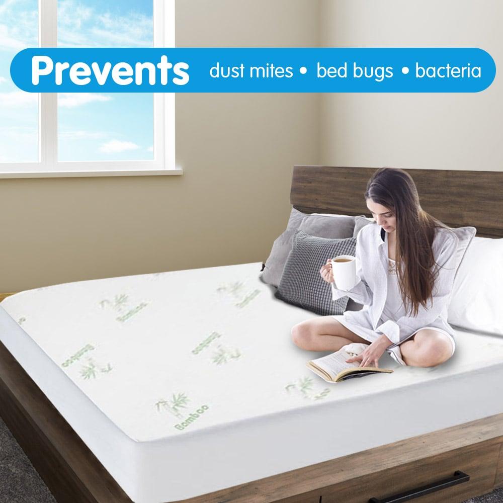 Laura Hill Bamboo Mattress Protector- Double - Harrogates