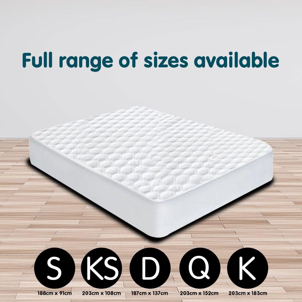 Laura Hill Luxury Cool Max Comfortable Fully Fitted Bed Mattress Protector Queen - Harrogates