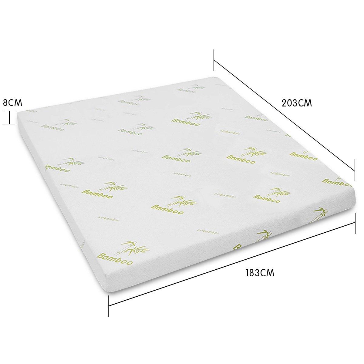 Laura Hill Cool Gel Memory Foam Mattress Topper - King - Harrogates